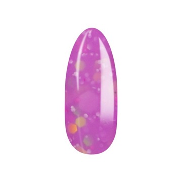 Лак для ногтей Yoshi Glitter Hybrid 6 мл 722 Bubble Gum Candy Shop Collection