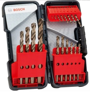 BOSCH ZESTAW WIERTEŁ DO METALU HSS-CO 18szt. TOUG