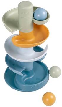 LITTLE DUTCH KULODROM ZJEŻDŻALNIA Z KULKAMI BLUE