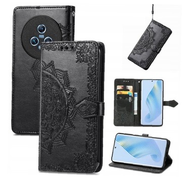 Etui z klapką do Honor Magic 5 czarny