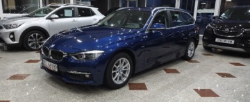 BMW Seria 3 F30-F31-F34 Touring Facelifting 2.0 318d 150KM 2015 BMW Seria 3 Automat 8G Nawigacja Lampy Full Led 2 komplety felg Lato 18 Zi, zdjęcie 12
