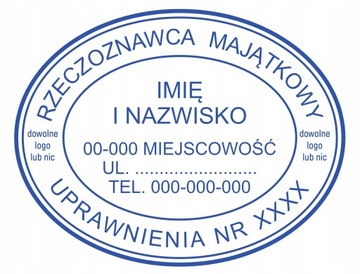 Pieczątka Rzeczoznawca Majątkowy - jakość PRO!