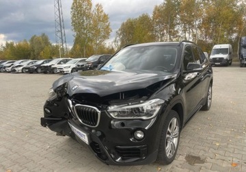 BMW X1 F48 2018 BMW X1 sDrive 18i 1.5B 140KM 2018r salon Polska FA VAT23 1.5 Benzyna 140KM, zdjęcie 2