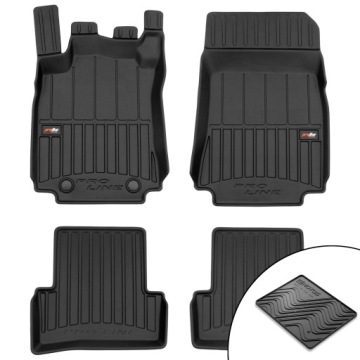 3D gumové koberce Renault Modus 2004-2012 podložka bonus