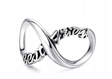CHARMS ZAWIESZKA FOREVER FRIEND NIESKOŃCZONOŚĆ 925