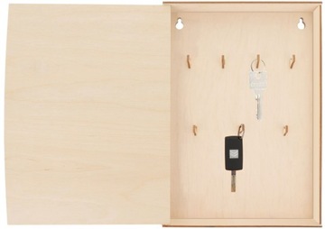 Запираемый ящик для ключей, вешалка для шкатулки, 7 крючков для дома