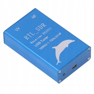 RTL SDR КВ УВЧ приемник VHF100 кГц-1,7 ГГц R820T2