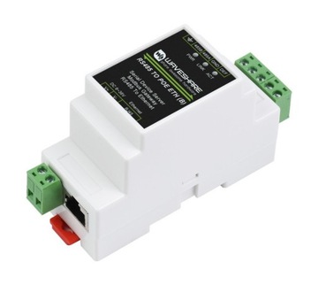 Konwerter RS485 na Ethernet PoE RS485/RJ45