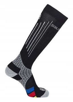 SALOMON SKARPETY S-LAB COMPRESSION BIEGOWE NARTY DO BIEGANIA ZIMOWE 42-44 L