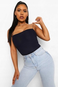 BOOHOO __MI2 BODY WZÓR RAMIĄCZKA PRĄŻKI __ 36 S