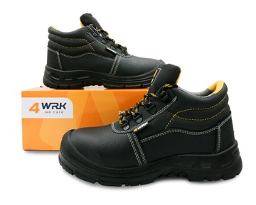 BUTY SKÓRZANE TRZEWIKI ROBOCZE S1 SRC PODNOSEK 42