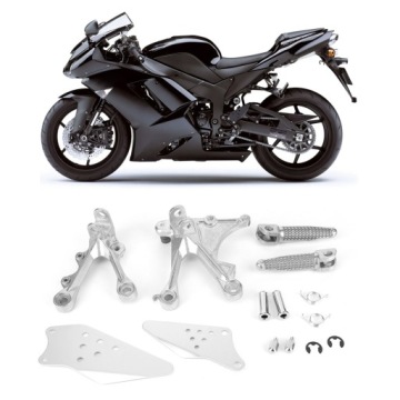 Комплект кронштейнов опоры передней подножки подходит для KAWASAKI NINJA