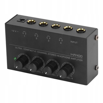 WZMACNIACZ SŁUCHAWKOWY KONWERTER AC 100-240V