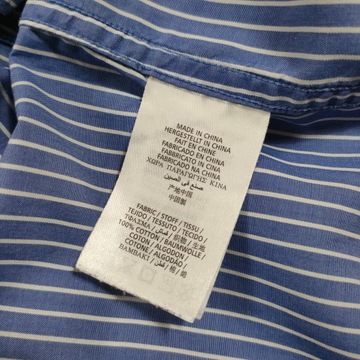 GANT The Broadcloth Pinstripe Koszula Regular Męska r. L