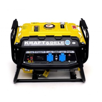 AGREGAT PRĄDOTWÓRCZY GENERATOR PRĄDU PRZENOŚNY JEDNOFAZOWY 3500W LCD 4SUV