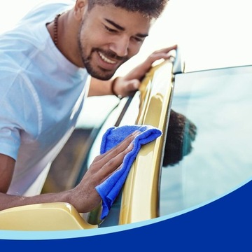 10 салфеток из микрофибры для полировки салона автомобиля.