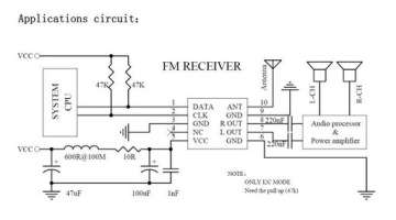 RDA5807M Модуль радиотюнера Arduino FM с RDS