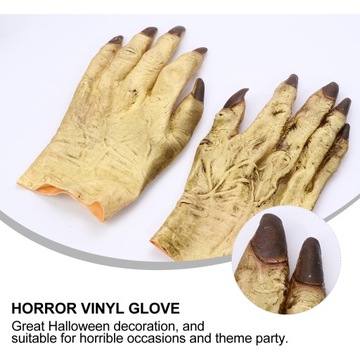 Vinyl Gloves Make Accessories Halloween Nails