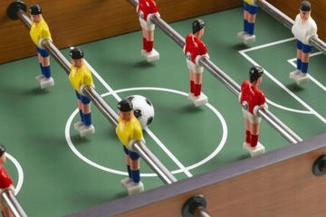 ДЕРЕВЯННЫЙ СТОЛ ДЛЯ НАСТОЛЬНОГО ФУТБОЛА С РУЧКАМИ НАСТОЛЬНАЯ 50СМ NORIMPEX 2600