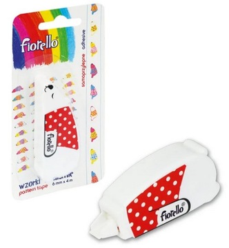 Wzorki w taśmie NIEDŹWIEDŹ 6mm x 4m FIORELLO