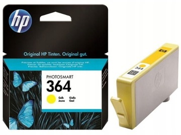 TUSZ ORYGINAŁ HP 364 YELLOW CB320EE NOWY
