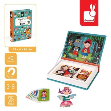 Магнитный пазл Janod Сказочный мир Магниты 3+