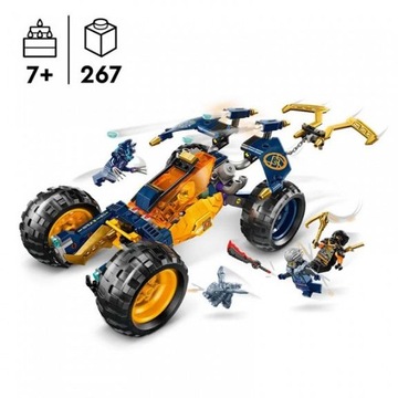 LEGO NINJAGO 71811 ŁAZIK TERENOWY NINJA ARINA 71811 + TORBA LEGO