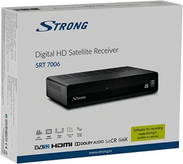 СПУТНИКОВЫЙ ТЮНЕР-ДЕКОДЕР DVB-S2 Strong SRT 7006 HD