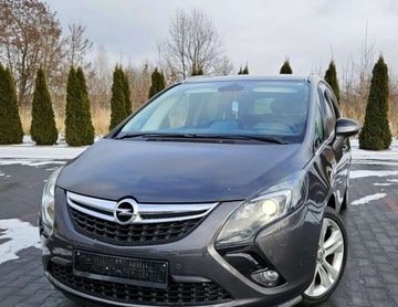 Opel Zafira C Tourer 1.4 Turbo ECOTEC 140KM 2013 Opel Zafira 1.4B 140Ps Klimatronik Navi Parktronik Alu17 Kamera 7 foteli Z, zdjęcie 9