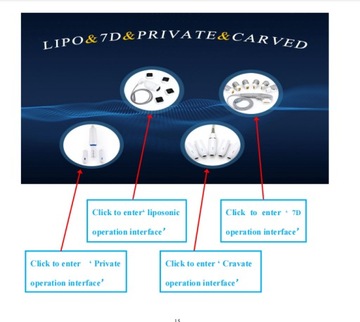 7D, частная, резная и липосоническая красота 4 в 1 HIFU