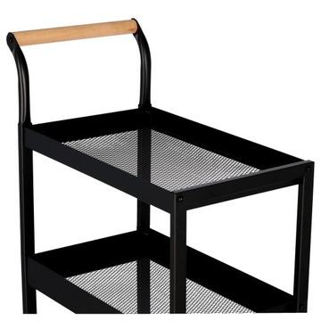 Тележка-помощник для парикмахерской, салона красоты, полки на колесах