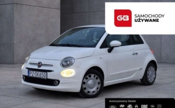 Fiat 500 II Seria 4 1.2 69KM 2015 Fiat 500 1.2 69KM Salon PL POLIFT Serwsiowany Klima LED 1.2 Benzyna 69KM