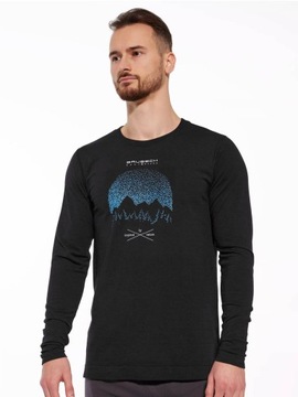 Трекинговая футболка MERINO легкая дышащая толстовка для гор BRUBECK - L