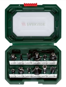 НАБОР РЕЗЦОВ ПО ДЕРЕВУ PARKSIDE, 12 шт. в коробке