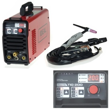 SPAWARKA INWERTOROWA TIG DC MMA 200A IDEAL