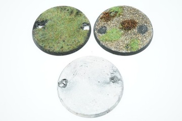Warhammer 40k zestaw 3 podstawki 60mm round bases