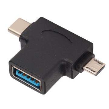 Микроконвертер 2 в 1 OTG Type C USB2.0