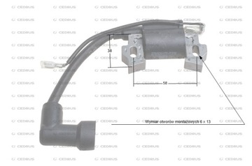 КАТУШКА ЗАЖИГАНИЯ LONCIN LC1P61FA LC1P65FA LC1P68F