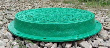 Крышка люка септика 5 тонн 60/80 см с замком