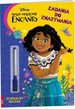 Disney ENCANTO MADRIGAL Zadania do zmazywania PREZENT DLA DZIECKA