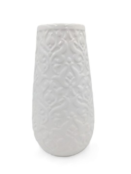 Wazon ceramiczny biały