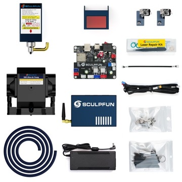 Głowica laserowa SCULPFUN S6/PRO/S9/S30/S30PRO/S30 PRO MAX up S30 Ultra 33W