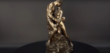 ОБНАЖЕННАЯ ПАРА ПОЦЕЛУЮЩАЯСЯ ОТ VERONESE (WU75190A1) ОРИГИНАЛЬНАЯ БРОНЗОВАЯ СКУЛЬПТУРА