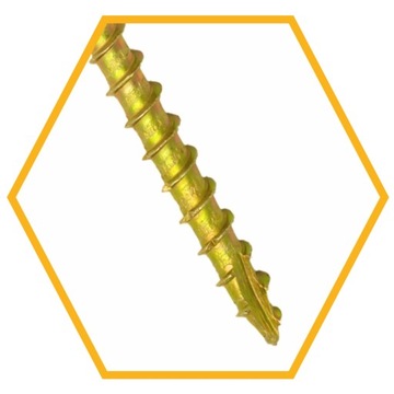 ШУРУРЫ СТОЛЯНЫЕ 8Х240 ПО ДЕРЕВО С ПЛИСТОЧНОЙ ГОЛОВКОЙ - 50 ШТ.