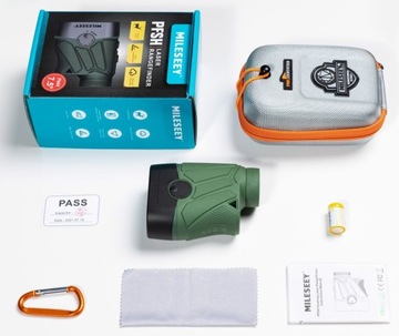 ОХОТНИЧИЙ ЛАЗЕРНЫЙ ДАЛЬНОМЕР, БИНОКУЛЯРНЫЙ ПРИЦЕП ДЛЯ ГОЛЬФ, РЕЖИМЫ, 6xZOOM, 1000 м, КОРПУС