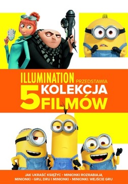 Minionki. Pakiet 1-5 (DVD)