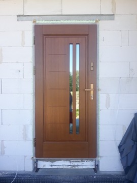 Утепленные наружные деревянные двери 78мм Немедленно Чистый воздух