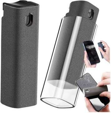 CZYŚCIK + SPRAY ATOMIZER PŁYN do EKRANU SMARTFONA TABLETA LCD WYŚWIETLACZ