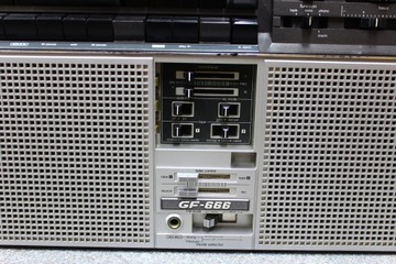 Геттобластер SHARP GF-666! Радиоплеер