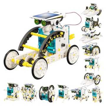 ROBOT SOLARNY EDUKACYJNY ZESTAW KONSTRUKCYJNY 14w1